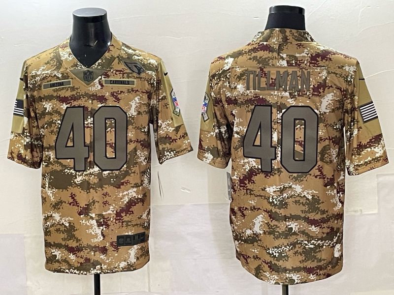 Men Arizona Cardinals #40 Tillman black 2025 Nike Limited NFL Jersey 02->arizona cardinals->NFL Jersey